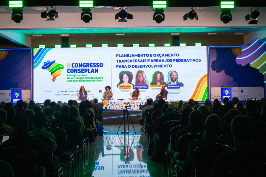 No último dia de programação, II Congresso Conseplan discute agendas transversais sob a ótica do planejamento e do orçamento